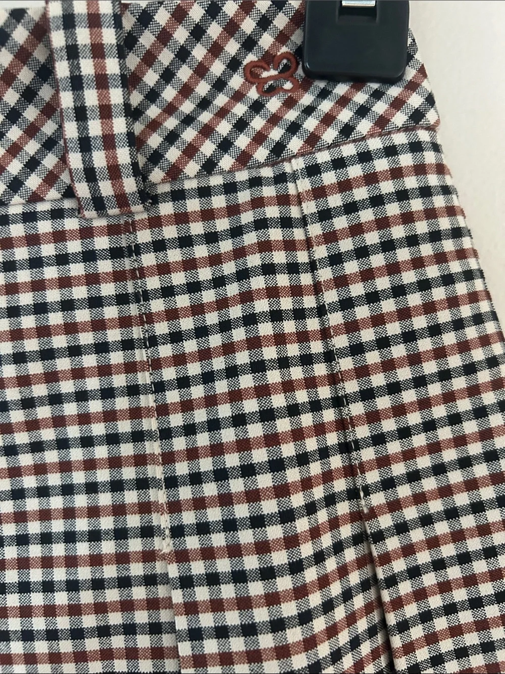 NWOT Aritzia plaid mini skirt